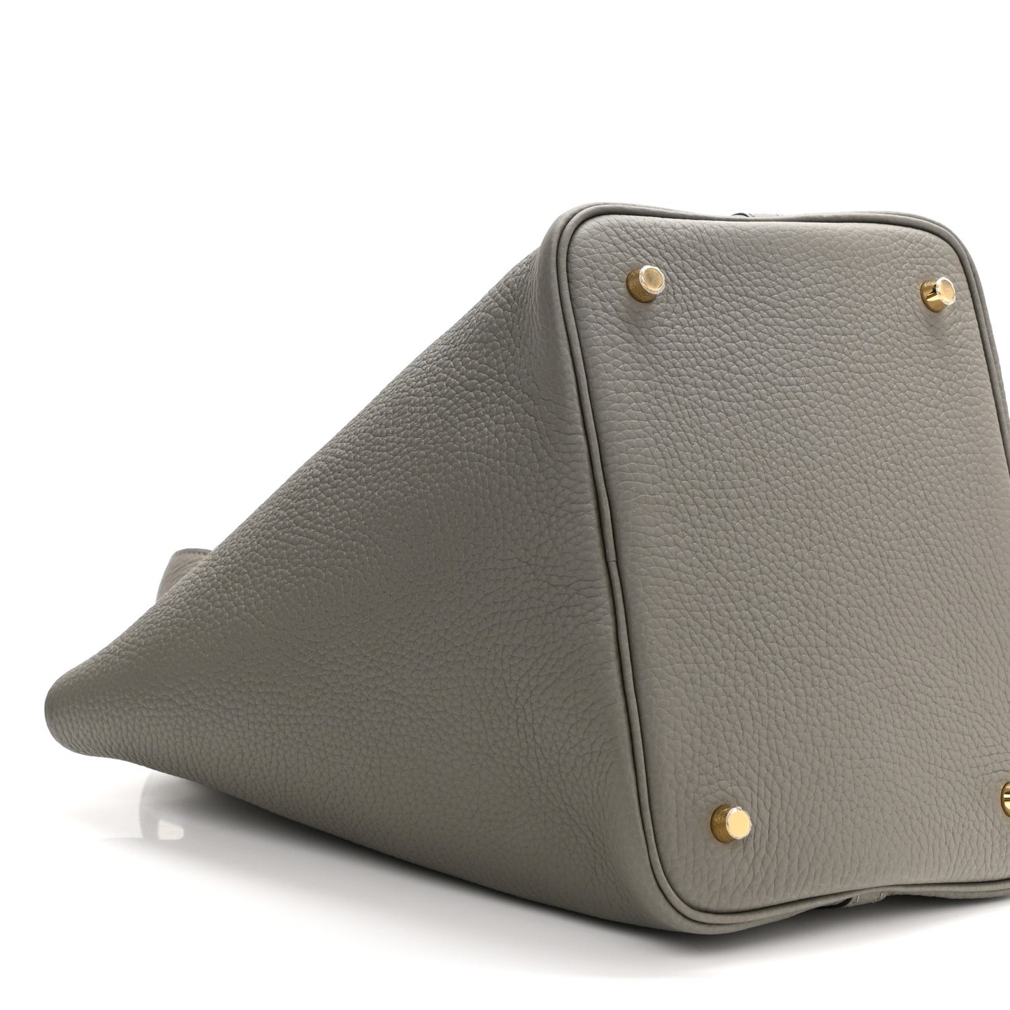 Taurillon Clemence Picotin Lock 22 MM Gris Meyer