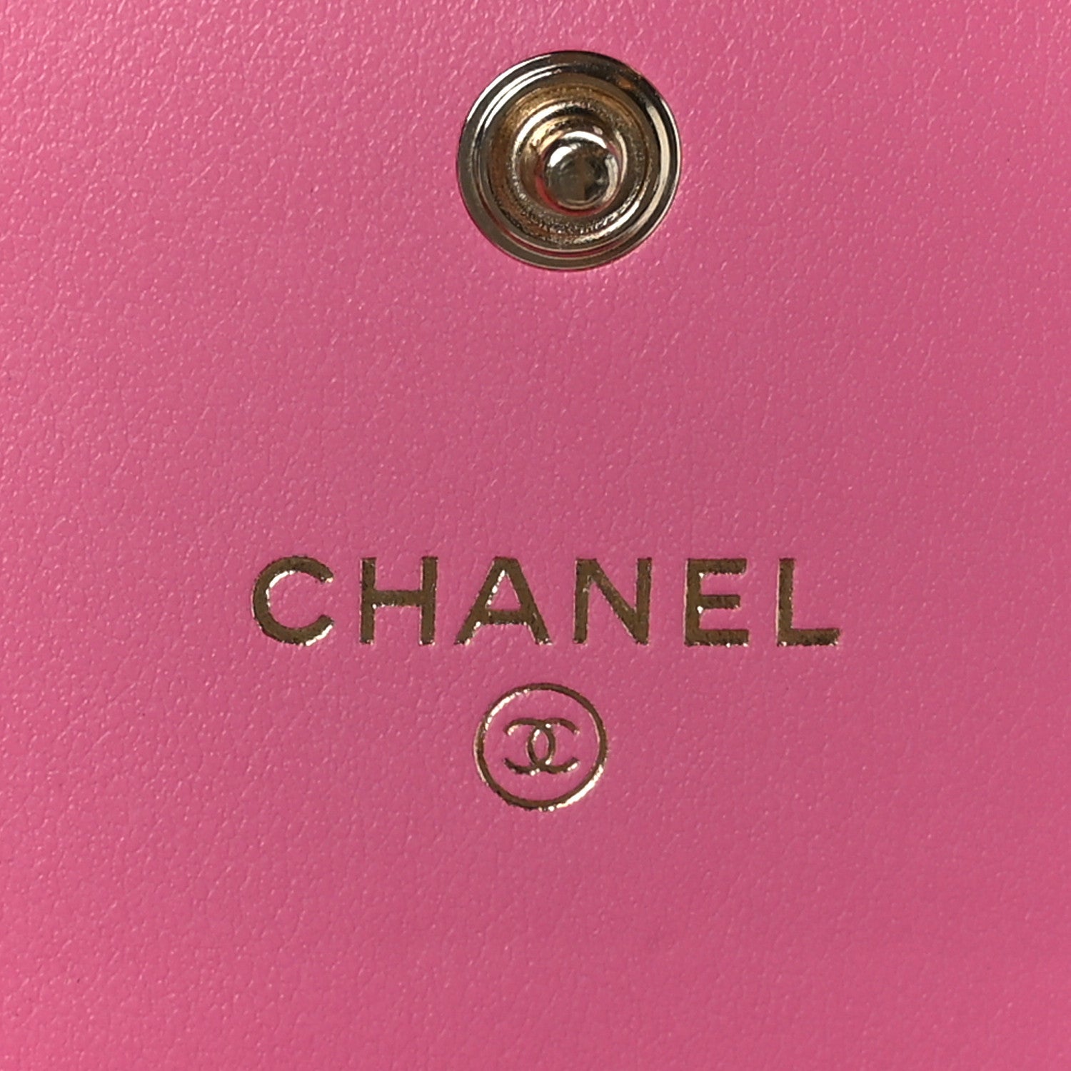 Chanel Caviar Quilted Filigree Flap Card Holder Pink Blue Green 6 of 7
