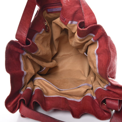 Jimmy Choo Calfskin XL Ramona Tote Burgundy Red 6 of 17