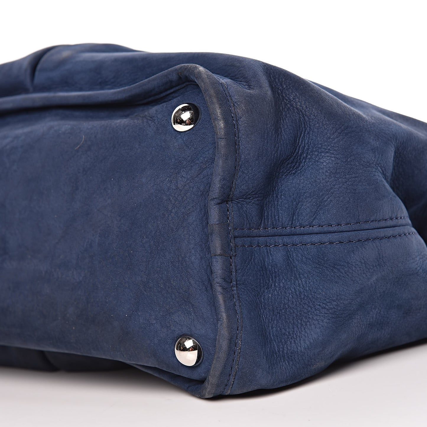 Ultra Soft Suede Natural Beauty Tote Blue