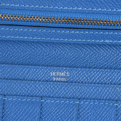 Hermes Epsom Bi Color Bearn Wallet Bleu Sapphire Izmir 6 of 13