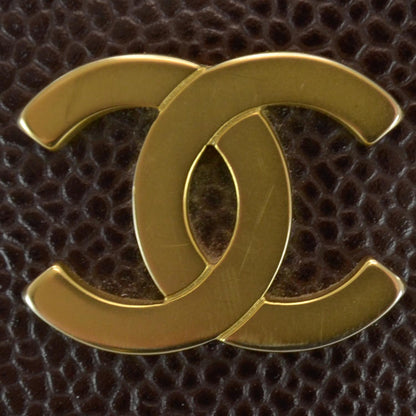 Chanel Caviar Shoulder Bag Brown 5 of 9