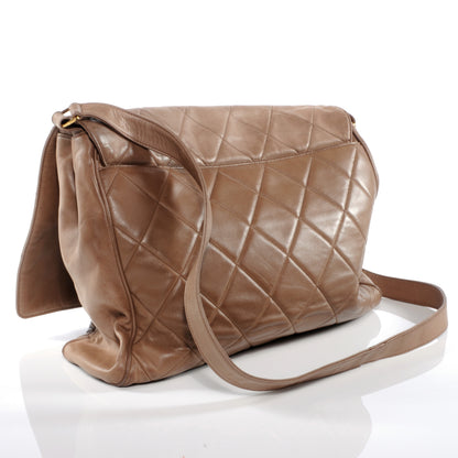 Chanel Lambskin Quilted Messenger Flap 3 of 9