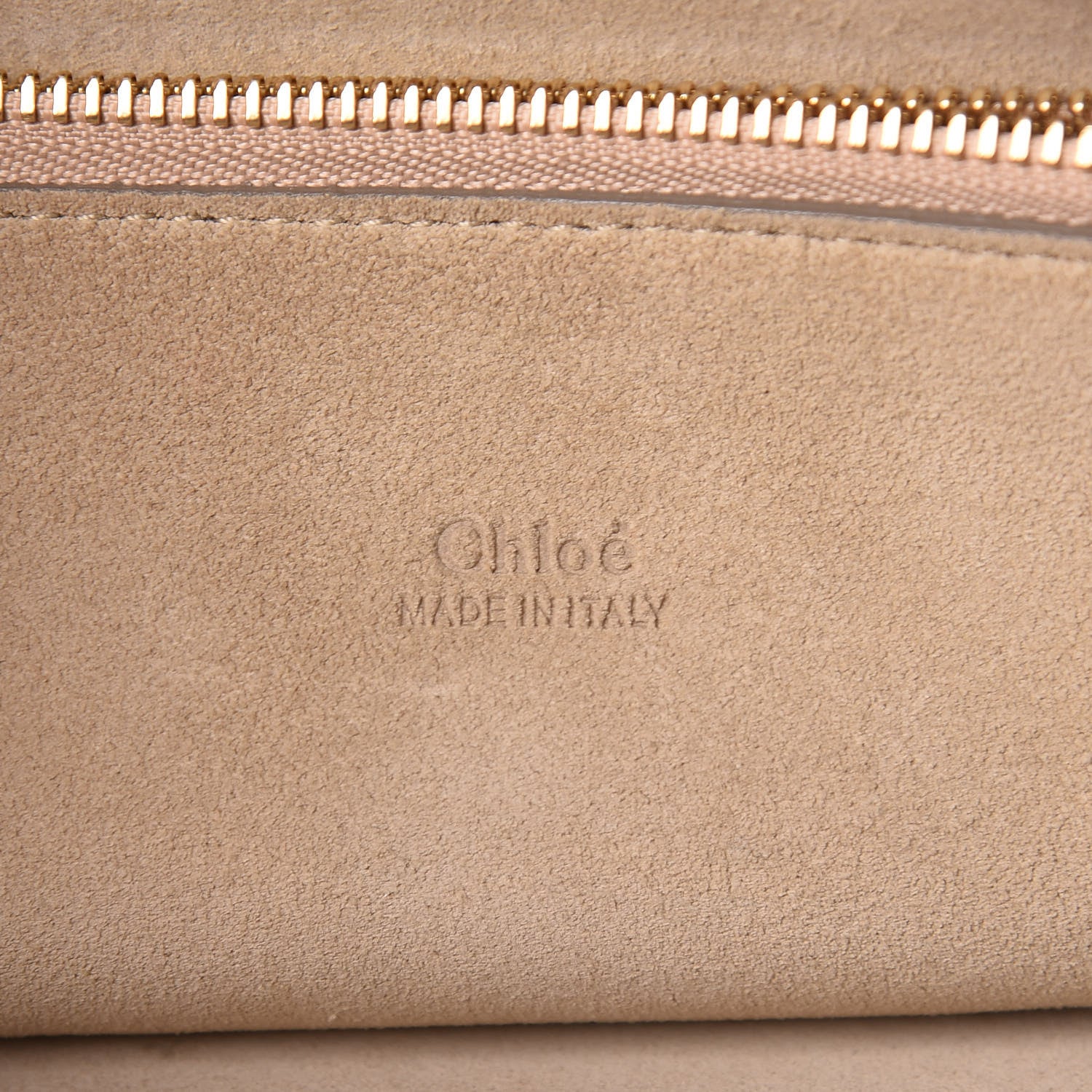 Chloe Suede Calfskin Medium Faye Shoulder Bag Tobacco 8 of 19
