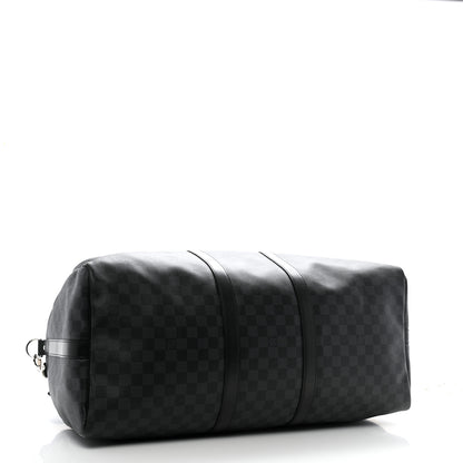 Louis Vuitton Damier Graphite Keepall Bandouliere 55 3 of 11