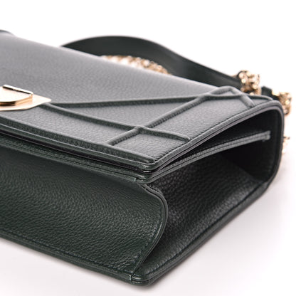 Christian Dior Grained Calfskin Medium Diorama Flap Bag Green 11 of 13