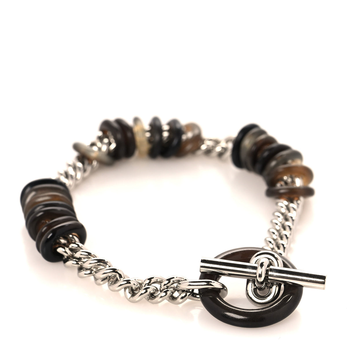 Hermes Metal Horn Theorem Bracelet 3 of 5