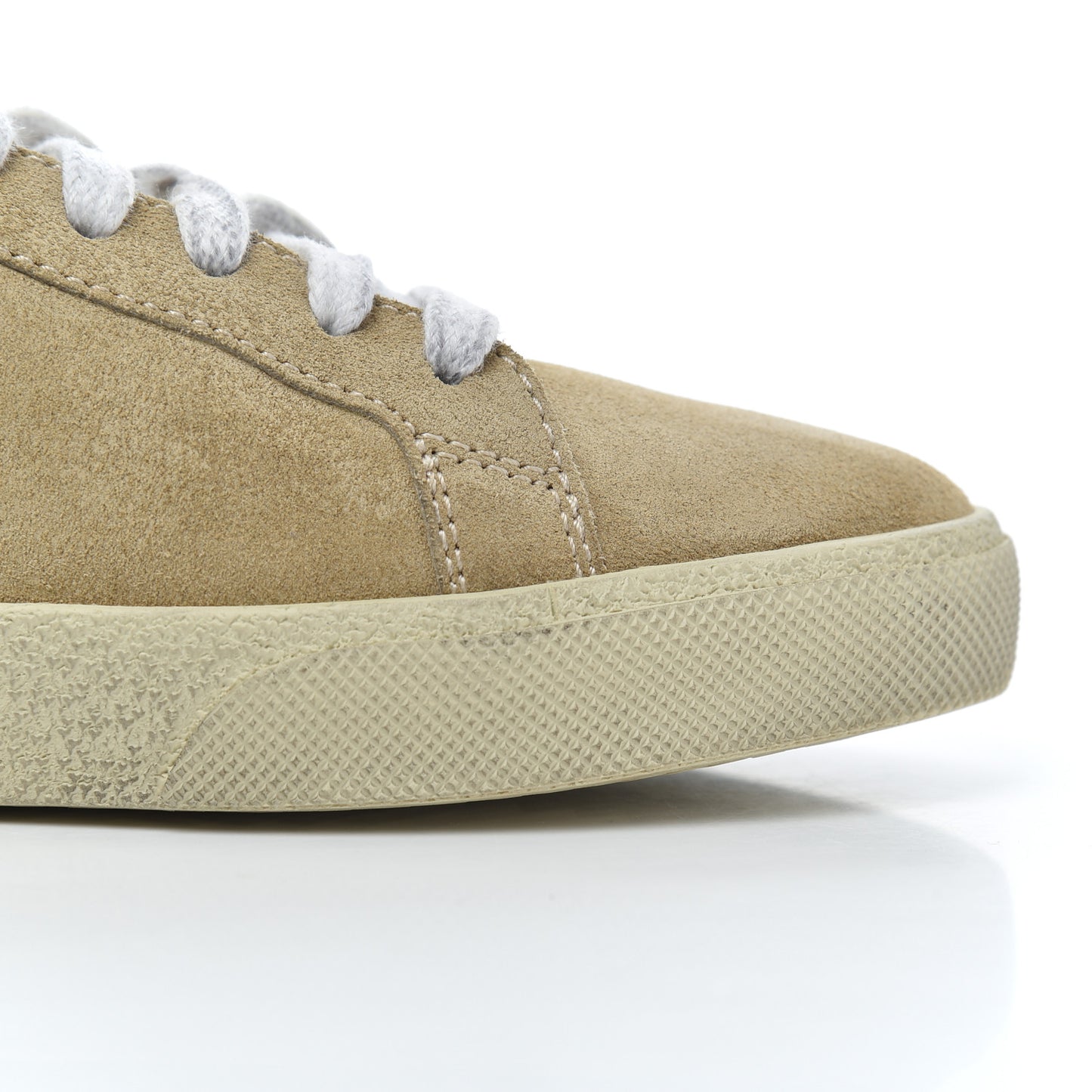 Distressed Suede Womens Court Classic Sneakers 38 Desert