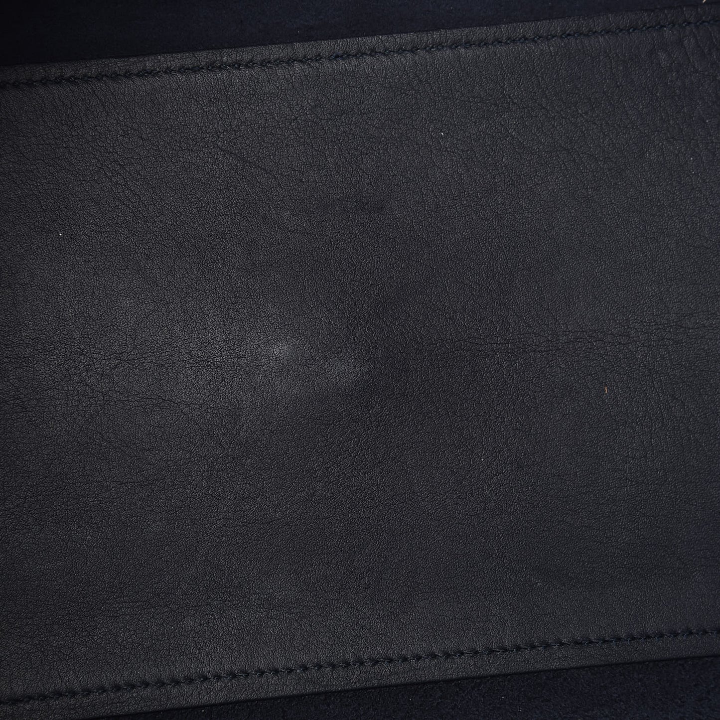 Calfskin Small Classic Y Cabas Navy Blue