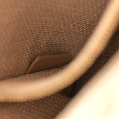 Christian Dior Raffia Calfskin 30 Montaigne Flap Bag Beige 7 of 12
