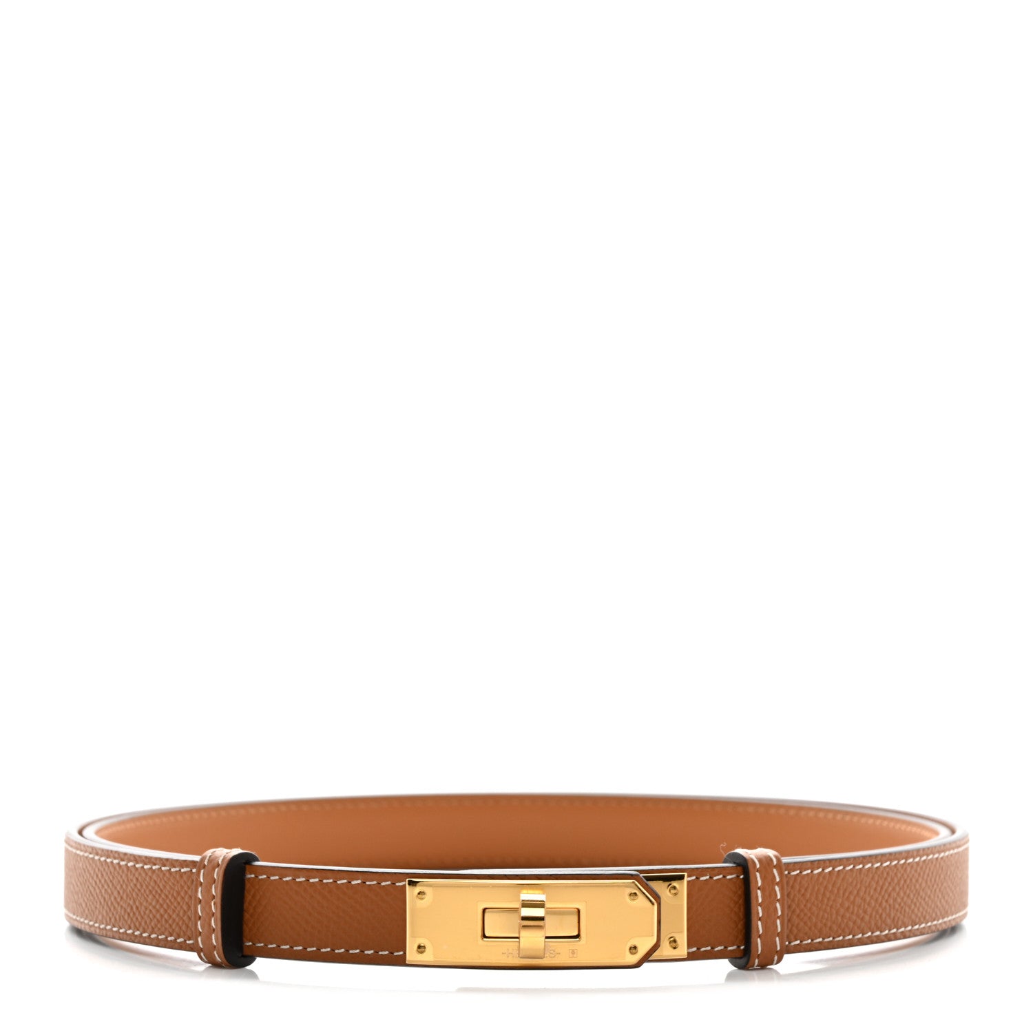 Hermes Epsom Kelly Belt Gold 1 of 5