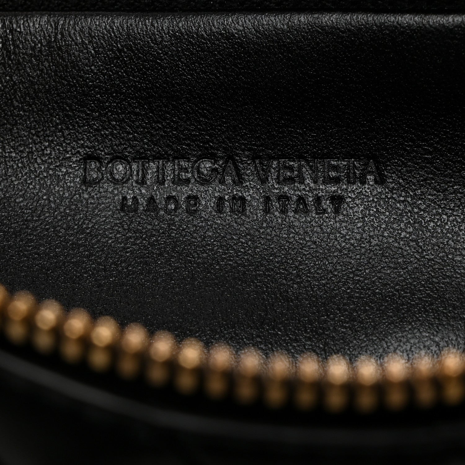 Bottega Veneta Nappa Intrecciato Wristlet Zip Wallet Black 6 of 7