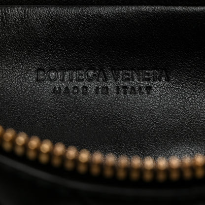 Bottega Veneta Nappa Intrecciato Wristlet Zip Wallet Black 6 of 7