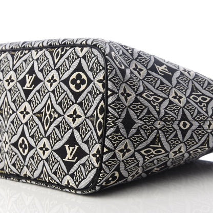 Louis Vuitton Jacquard Since 1854 Neverfull MM Grey 6 of 8