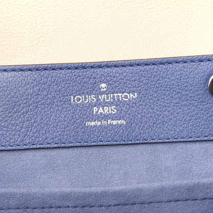 Louis Vuitton Calfskin Lockme Backpack Denim 5 of 9