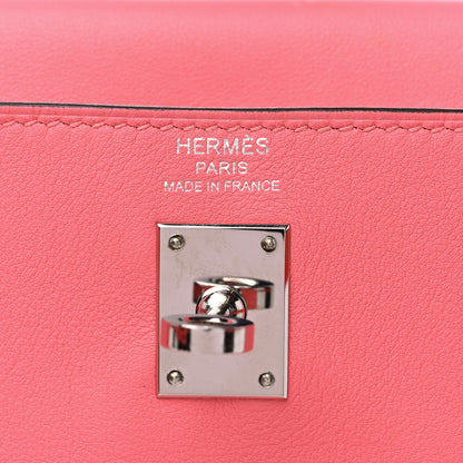 Hermes Swift Kelly Retourne 25 Rose Azalee 6 of 12