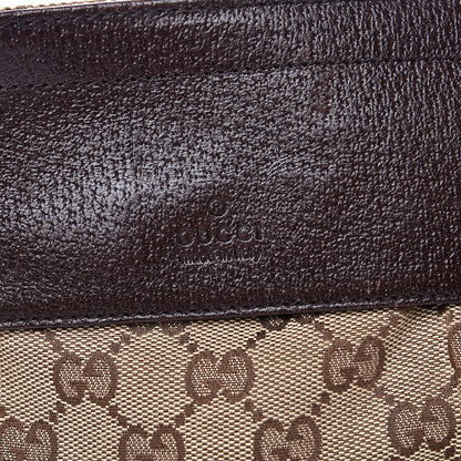 Gucci Monogram Web Belt Bag Dark Brown 8 of 10