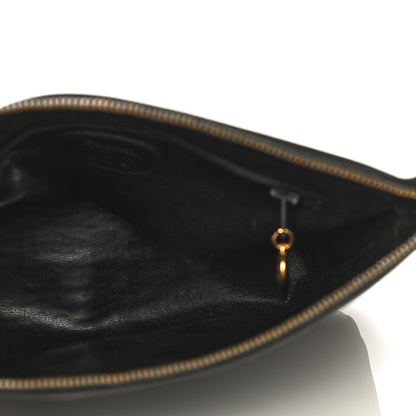 Chanel Caviar Timeless CC Cosmetic Pouch Black 5 of 20