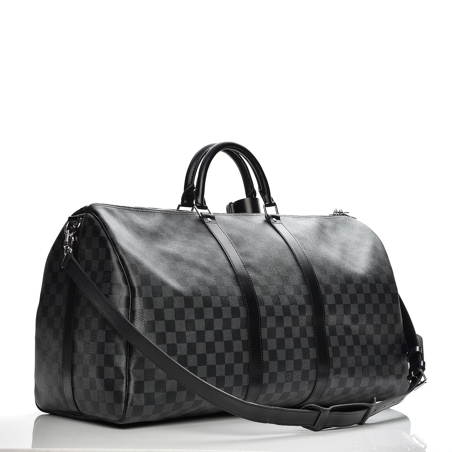 Damier Graphite Keepall Bandouliere 55