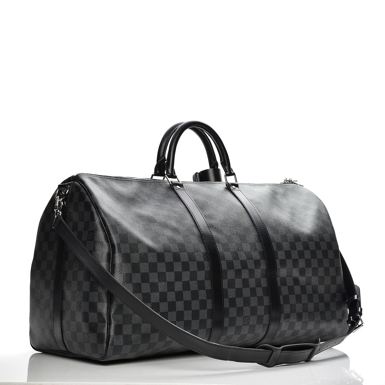 Louis Vuitton Damier Graphite Keepall Bandouliere 55 3 of 8