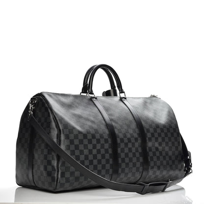 Louis Vuitton Damier Graphite Keepall Bandouliere 55 3 of 8