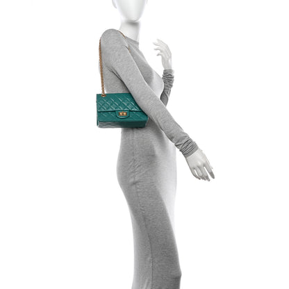 Chanel Aged Calfskin Quilted 2.55 Reissue Mini Flap Green 3 of 11