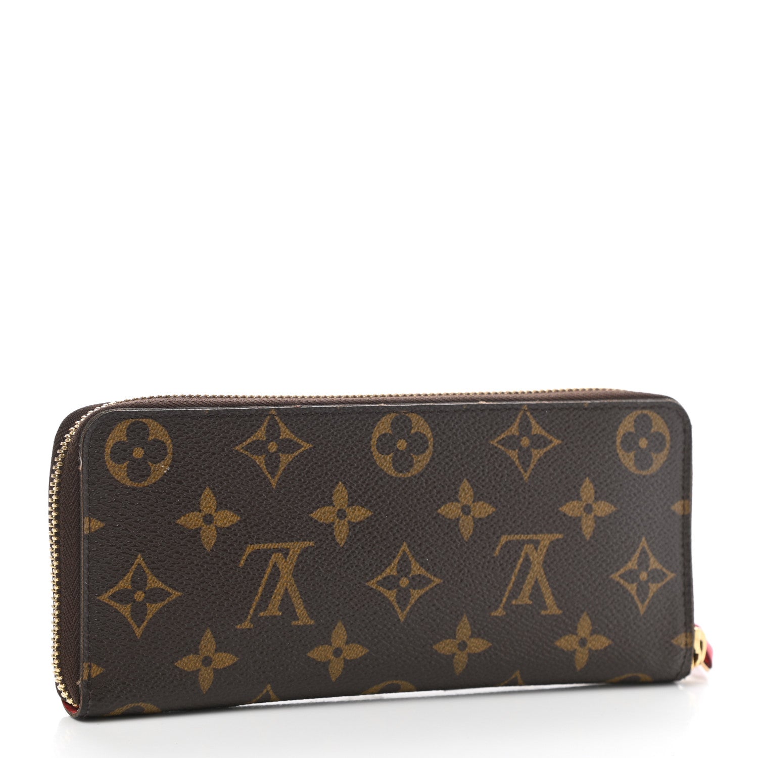 Louis Vuitton Monogram Clemence Wallet Fuchsia 3 of 8