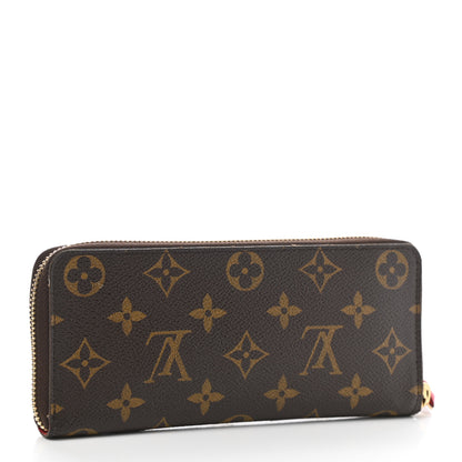 Louis Vuitton Monogram Clemence Wallet Fuchsia 3 of 8