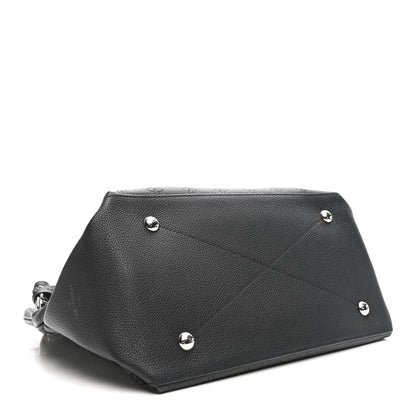 Louis Vuitton Mahina Beaubourg Hobo MM Black 4 of 12