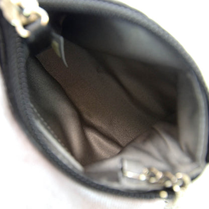 Chanel Lambskin Camellia Embossed Key Holder Case Black 8 of 9