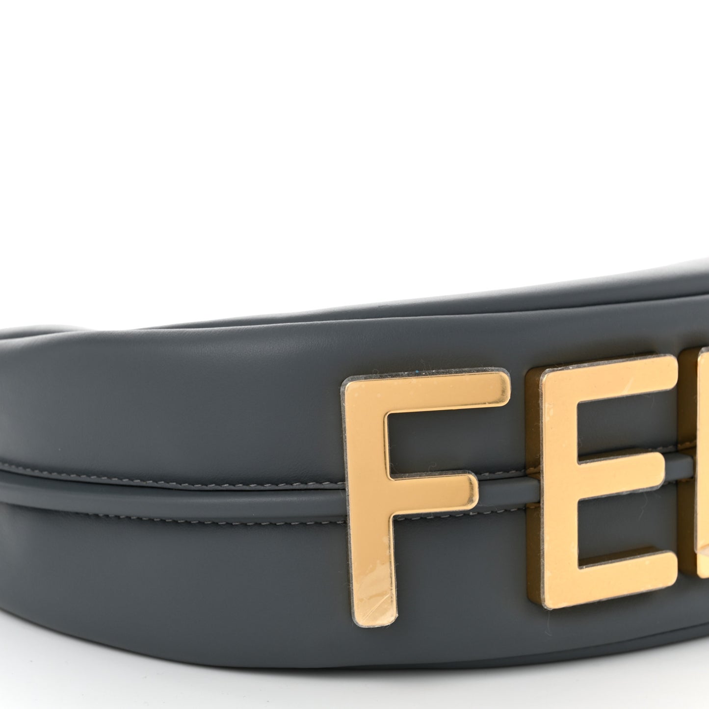 Vitello Grace Matte Small Fendigraphy Hobo Bag Tempesta