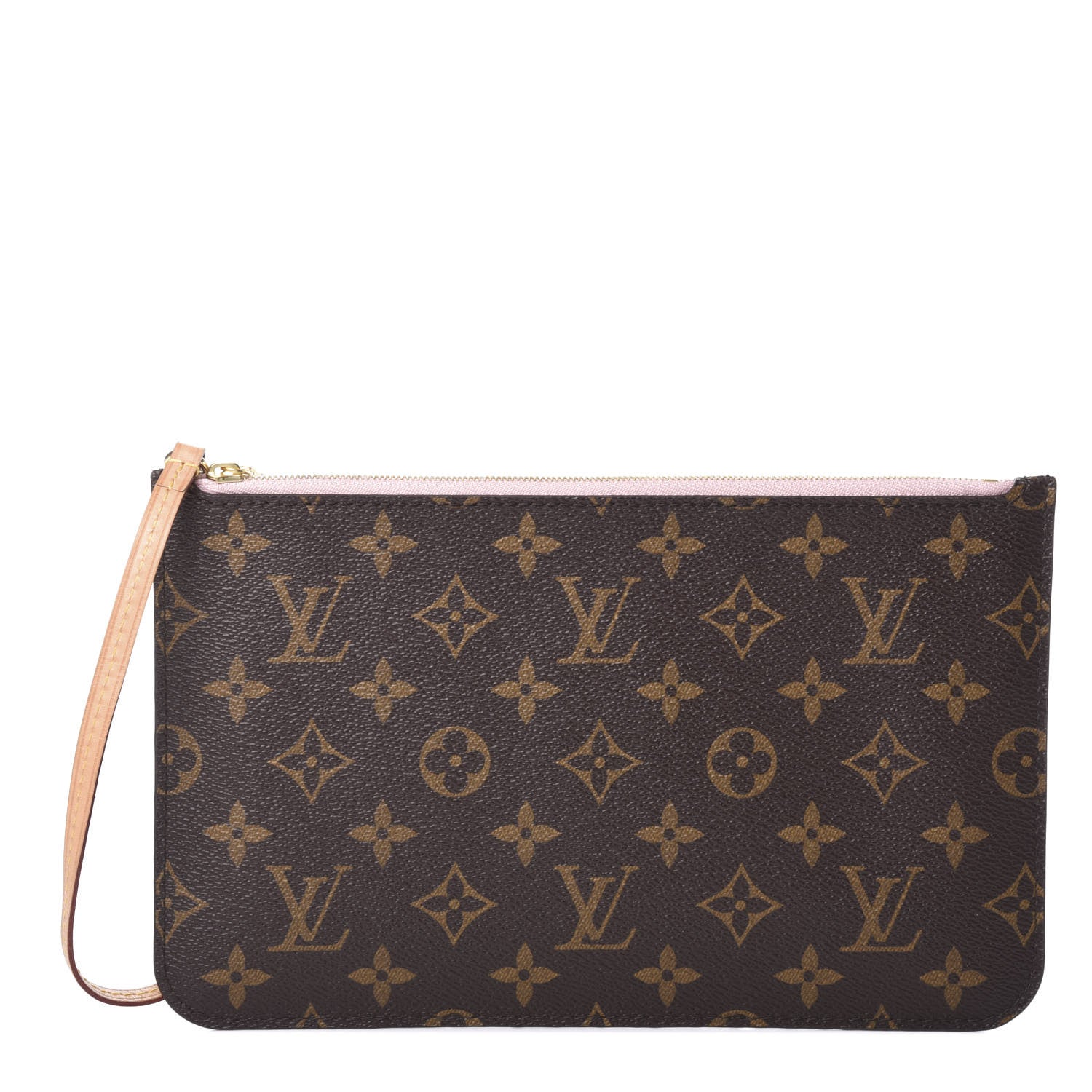 Louis Vuitton Monogram Neverfull MM GM Pochette Rose Ballerine 1 of 6
