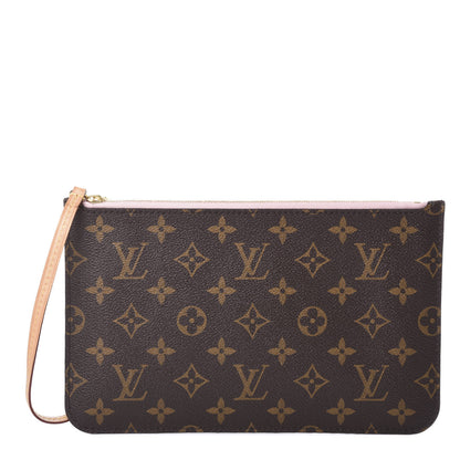 Louis Vuitton Monogram Neverfull MM GM Pochette Rose Ballerine 1 of 6