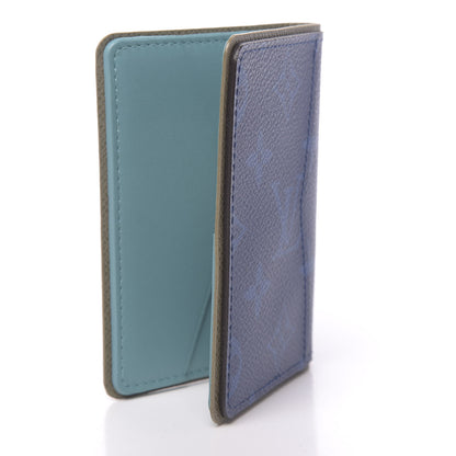 Louis Vuitton Monogram Pocket Organizer Pacific Blue 3 of 7
