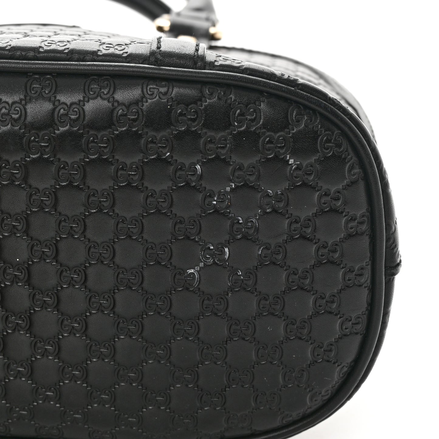 Microguccissima Mini Dome Bag Black