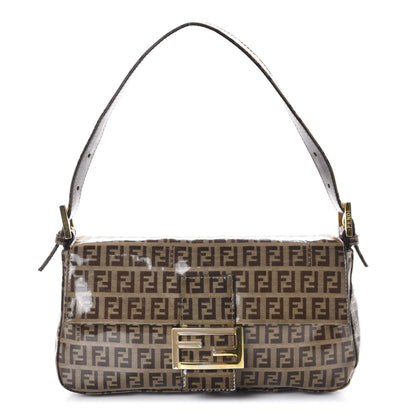 Fendi Vinyl Zucchino Baguette Tobacco 1 of 9