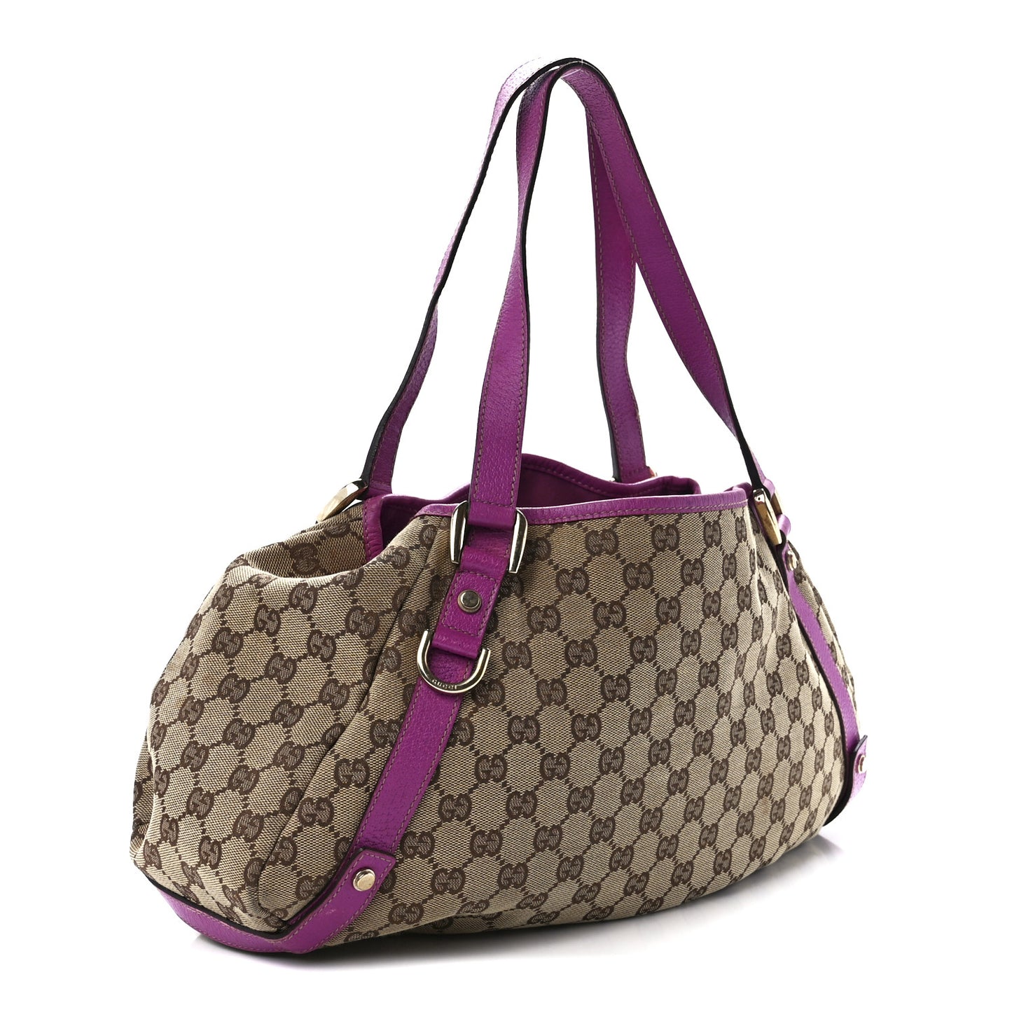 Monogram Medium Abbey Shoulder Bag Pink