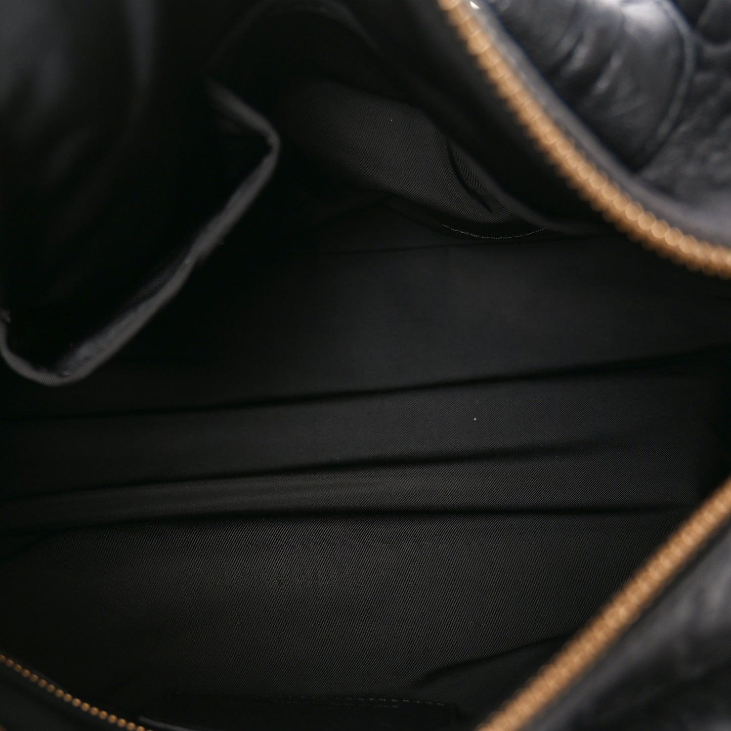 Pebbled Lambskin Rockie Black Antique Brass Hardware