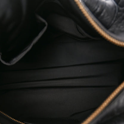 Alexander Wang Pebbled Lambskin Rockie Black Antique Brass Hardware 5 of 9