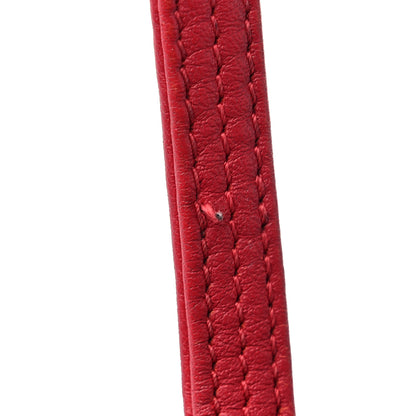 MCM Visetos Medium Liz Reversible Shopper Tote Ruby Red 21 of 22