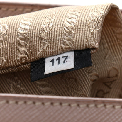 Prada Saffiano Lux Medium Tote Cammeo 6 of 11