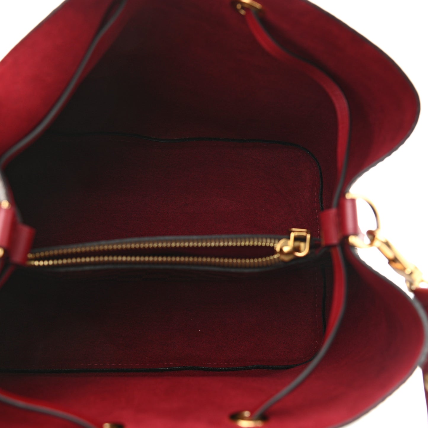Damier Ebene Neonoe MM Cherry Berry