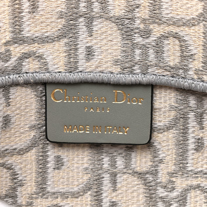 Christian Dior Oblique Slim Saddle Pouch Grey 6 of 13