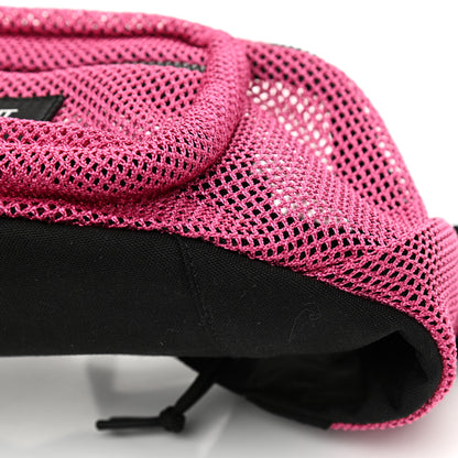 Saint Laurent Nylon Mesh SLP Belt Bag Fuchsia 8 of 8