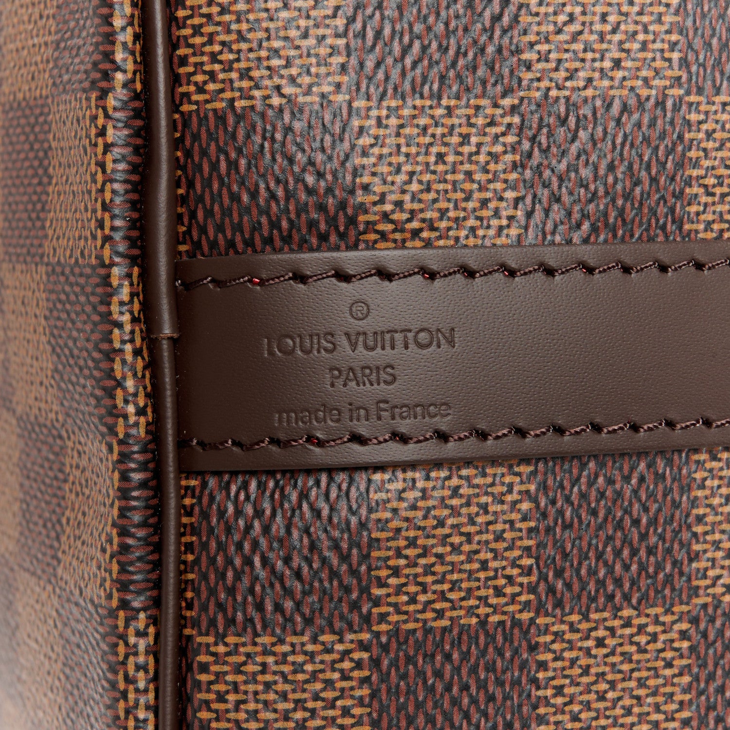 Louis Vuitton Damier Ebene Speedy Bandouliere 25 9 of 12