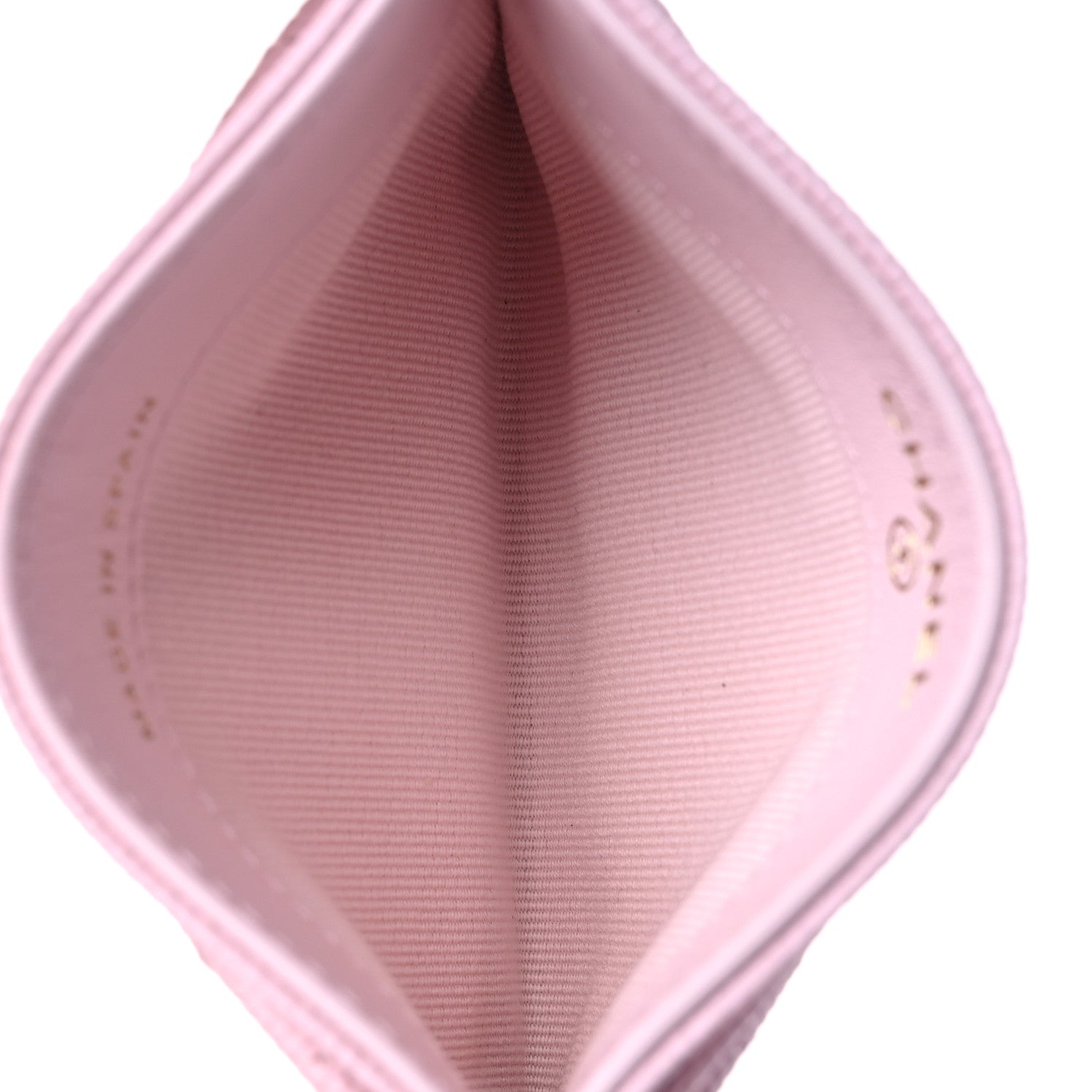 Chanel Caviar Quilted Card Holder Light Pink 5 of 9
