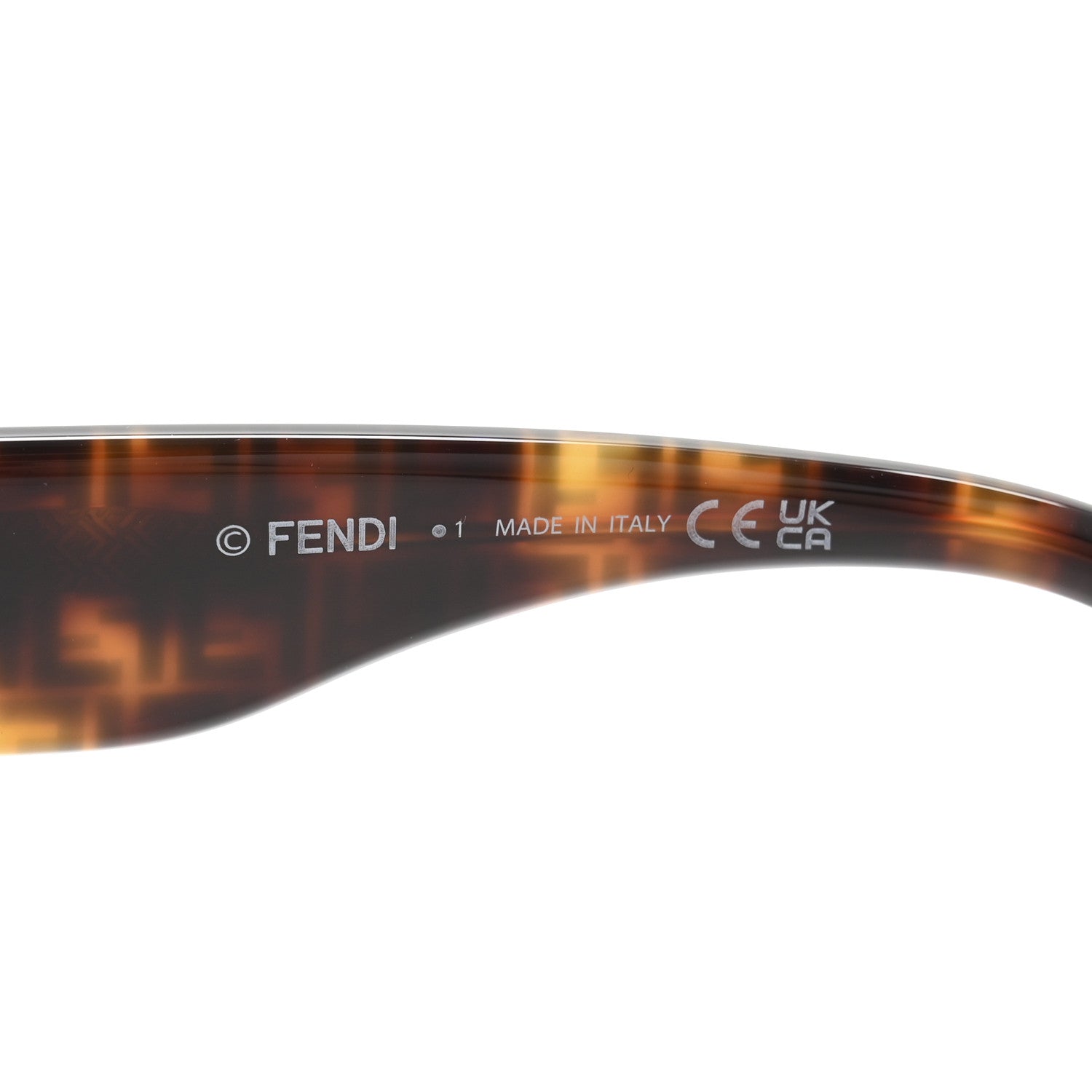 Fendi Acetate Fendi Square Sunglasses FE40101 Havana Black 5 of 8