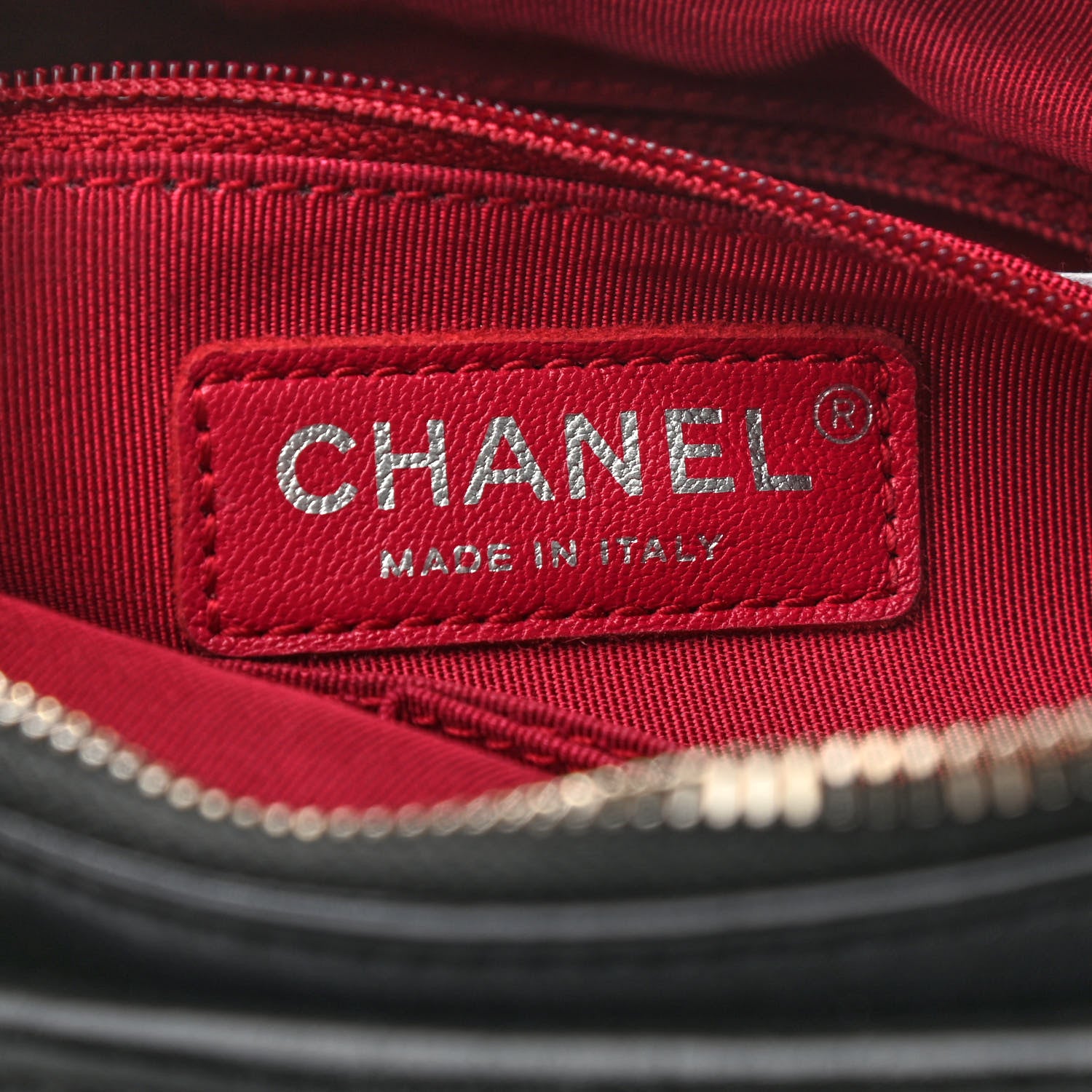 Chanel Aged Calfskin Quilted Medium Gabrielle Hobo Black 6 of 13