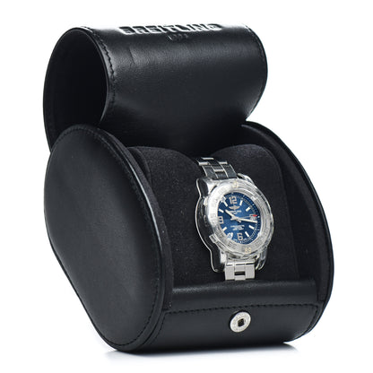 Breitling Stainless Steel 33mm Colt Ocean Chronometer Quartz Watch Blue A77387 5 of 5