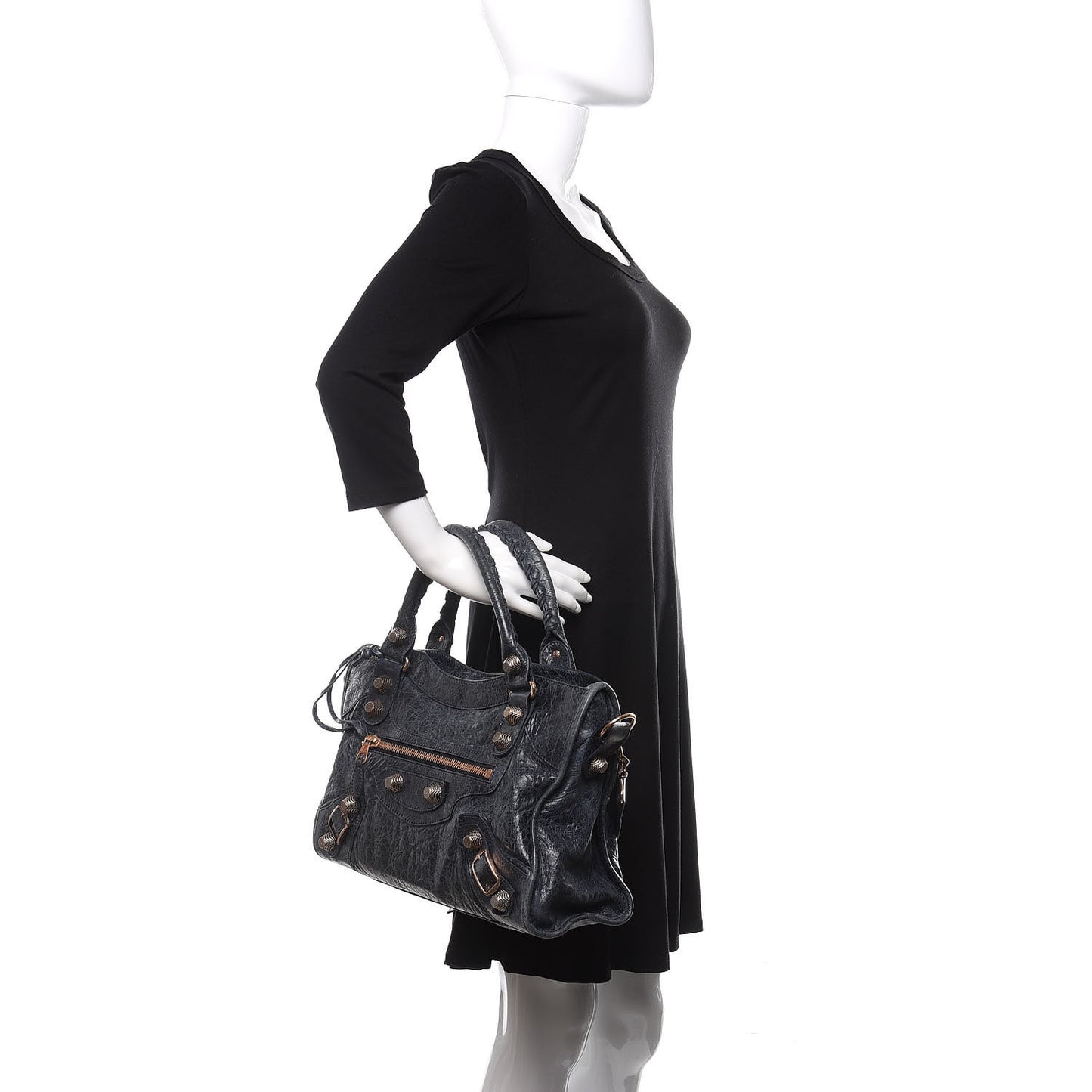 Agneau Giant 21 Rose Gold Hardware City Dark Night